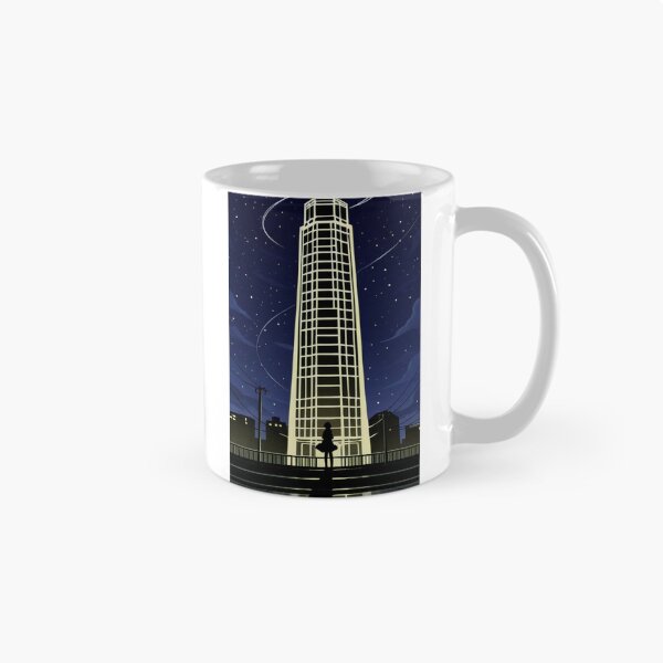 Item preview, Anime - Silhouette Bridge Night City Lights designed and sold by AnimeShin.