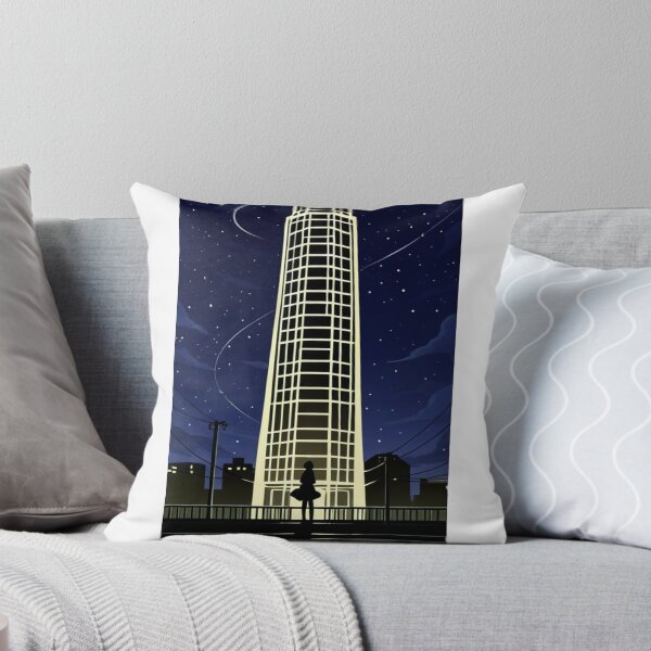 Item preview, Anime - Silhouette Bridge Night City Lights designed and sold by AnimeShin.