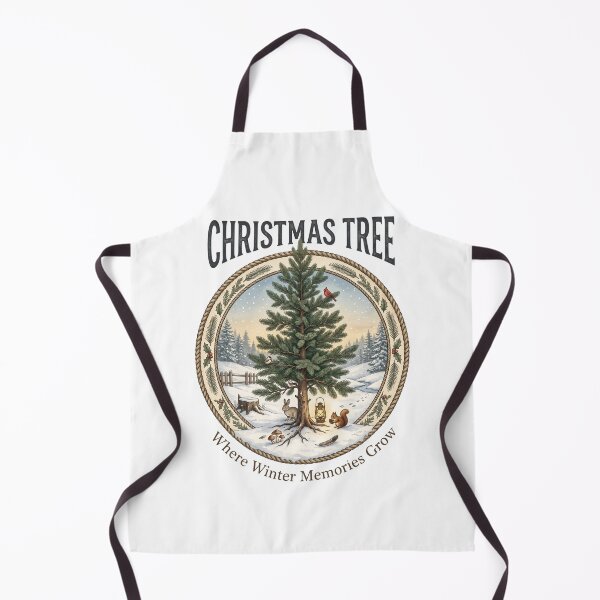 Item preview, Christmas Tree Snowy Forest designed and sold by Roy & Tiffany.
