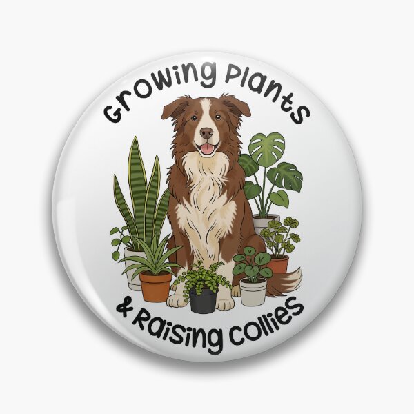 Item preview, Growing Plants and Raising Border Collies designed and sold by MJ ART.