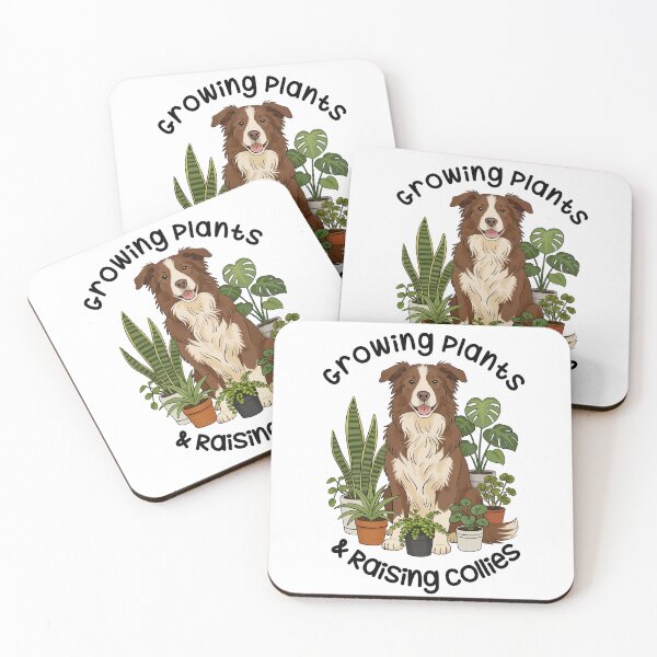 Item preview, Growing Plants and Raising Border Collies designed and sold by MJ ART.