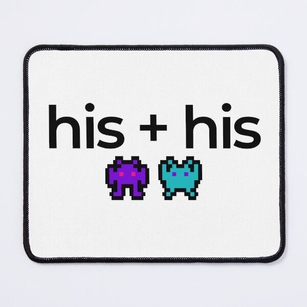 Item preview, His & His (gaymer) designed and sold by Stepadoda.