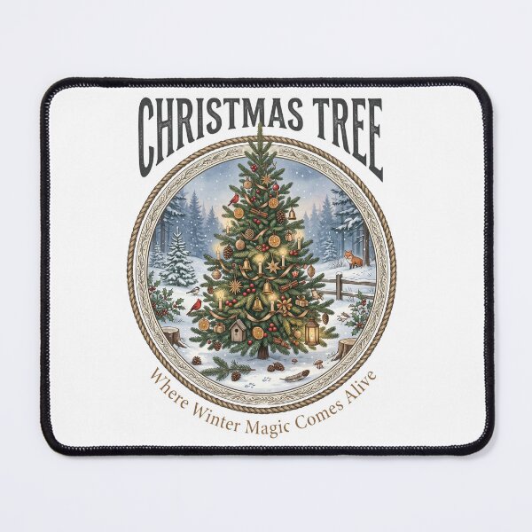Item preview, Christmas Tree Winter Magic designed and sold by Roy & Tiffany.