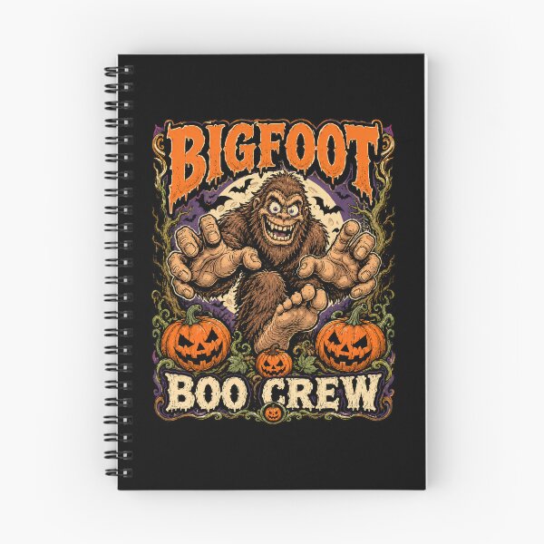 Item preview, Bigfoot Boo Crew Funny Halloween Sasquatch designed and sold by hobrath.