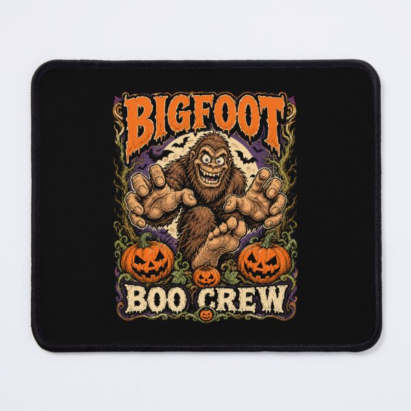 Item preview, Bigfoot Boo Crew Funny Halloween Sasquatch designed and sold by hobrath.