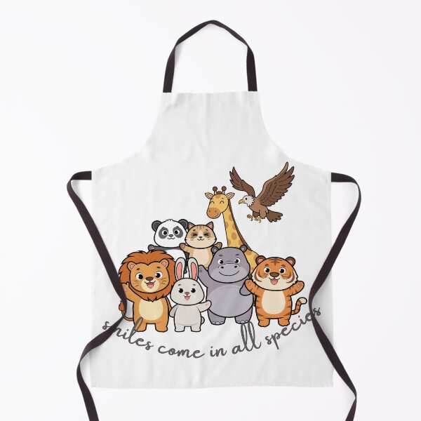 Item preview, Smiles Come in All Species — Cute Animal Group Cartoon Gift designed and sold by DonnaRaine.