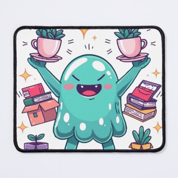 Item preview, Cute Anxiety Monster | Funny Overthinking Blob Sticker designed and sold by Stylestickers55.
