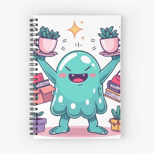 Item preview, Cute Anxiety Monster | Funny Overthinking Blob Sticker designed and sold by Stylestickers55.