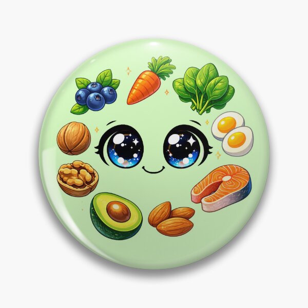 Item preview, Cute Happy Eyes and Healthy Foods for Vision Support designed and sold by CreativeArtistL.