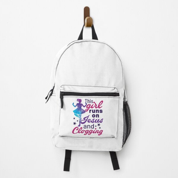 Item preview, This Girl Runs on Jesus and Clogging designed and sold by jaygo.