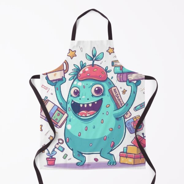 Item preview, Overthinking Blob Monster | Adorable Anxious Creature Gift designed and sold by Stylestickers55.