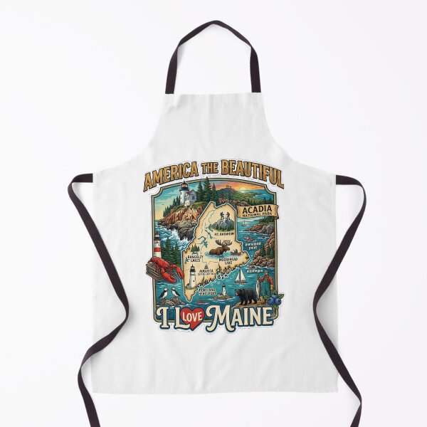Item preview, America The Beautiful - Maine designed and sold by Illumine-World.