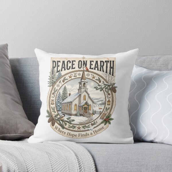 Item preview, Peaceful Christmas Church designed and sold by Roy & Tiffany.