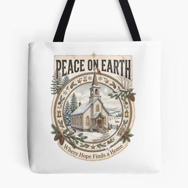 Item preview, Peaceful Christmas Church designed and sold by Roy & Tiffany.