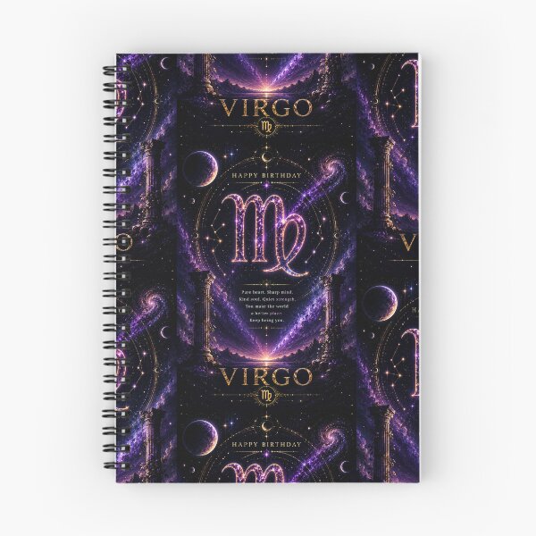 Item preview, Happy Birthday Virgo Zodiac Sign | Celestial Astrology Birthday Gift designed and sold by Genesis-Ink.
