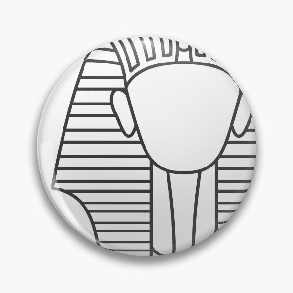 Item preview, King Tutankhamun & Eye of Horus Line Art designed and sold by wa2022.
