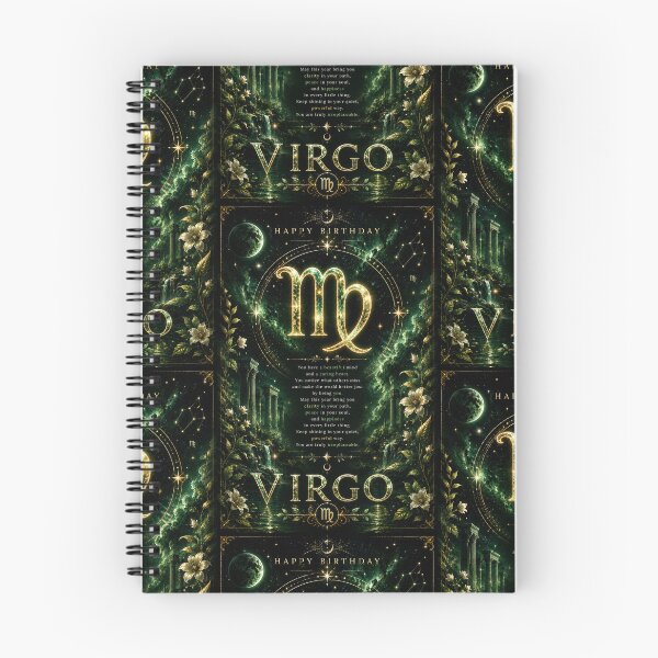 Item preview, Happy Birthday Virgo Zodiac Sign | Celestial Astrology Birthday Gift designed and sold by Genesis-Ink.