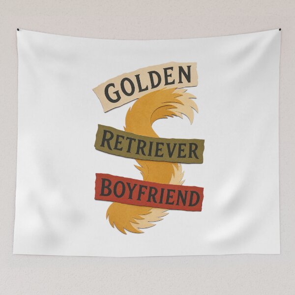 Item preview, Golden Retriever Boyfriend – Sweet Loyal Boyfriend Energy Gift designed and sold by AMICO77.