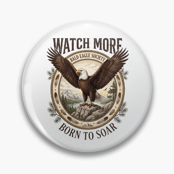 Item preview, Watch More Bald Eagle designed and sold by Roy & Tiffany.