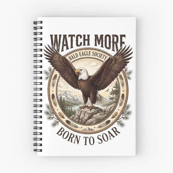 Item preview, Watch More Bald Eagle designed and sold by Roy & Tiffany.