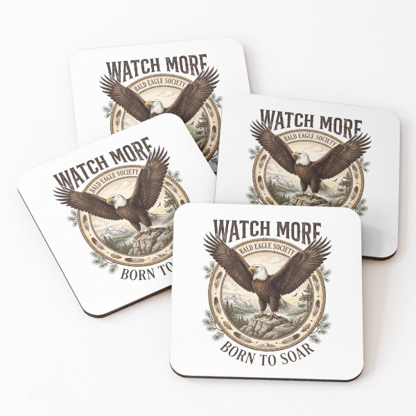 Item preview, Watch More Bald Eagle designed and sold by Roy & Tiffany.