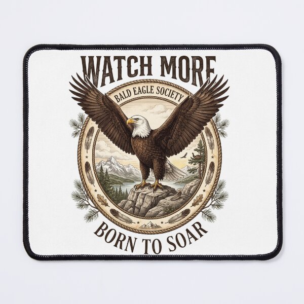 Item preview, Watch More Bald Eagle designed and sold by Roy & Tiffany.