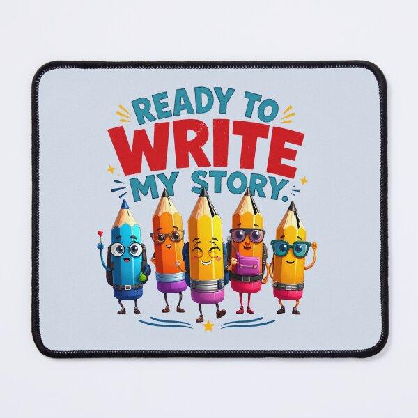 Item preview, Ready to Write My Story Back to School designed and sold by PunchDrop.