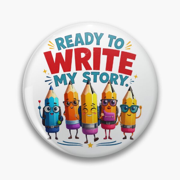 Item preview, Ready to Write My Story Back to School designed and sold by PunchDrop.