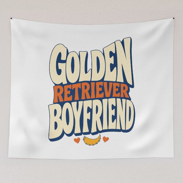Item preview, Golden Retriever Boyfriend – Sweet Loyal Boyfriend Energy Gift designed and sold by AMICO77.