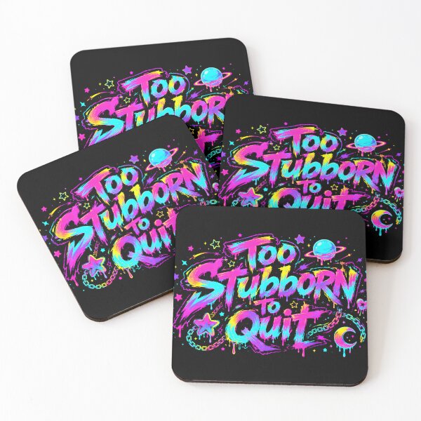 Item preview, Too Stubborn to Quit designed and sold by Binosora.