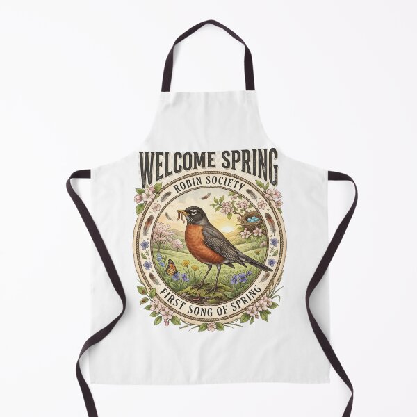 Item preview, Welcome Spring American Robin designed and sold by Roy & Tiffany.