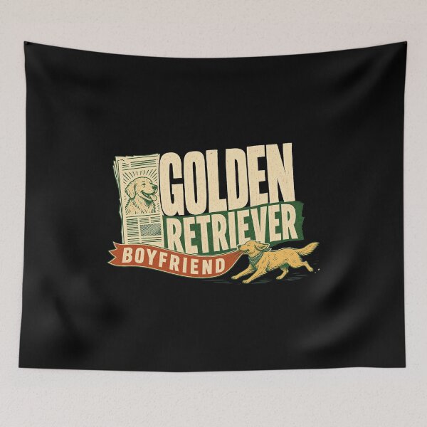 Item preview, Golden Retriever Boyfriend – Sweet Loyal Boyfriend Energy Gift designed and sold by AMICO77.