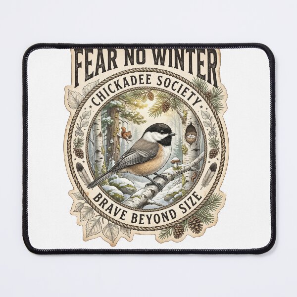 Item preview, Fearless Black Capped Chickadee designed and sold by Roy & Tiffany.