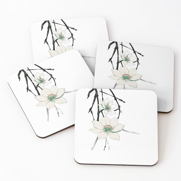Item preview, Verdant Sakura Flower – Branch of Serene Dawn Design designed and sold by 80sRetroDesigns.