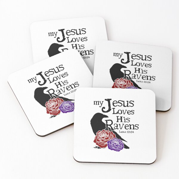 Item preview, Raven and Roses Luke 12:24 Faith Illustration designed and sold by Alondra.
