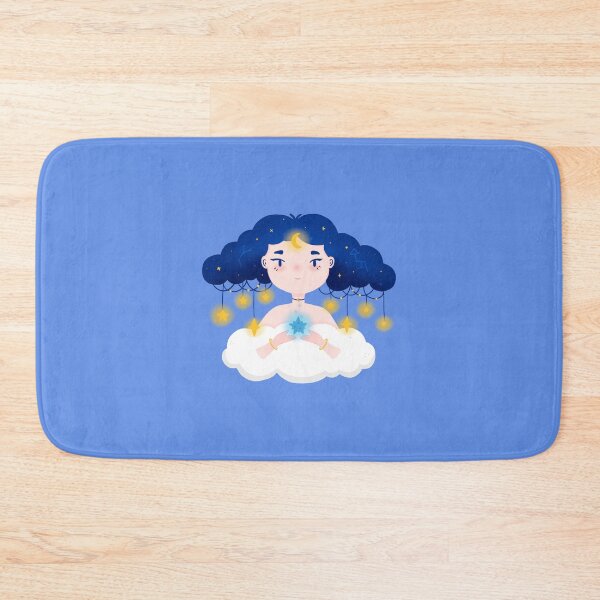 Item preview, Moon Starry Girl designed and sold by The Mossy Toadstool.