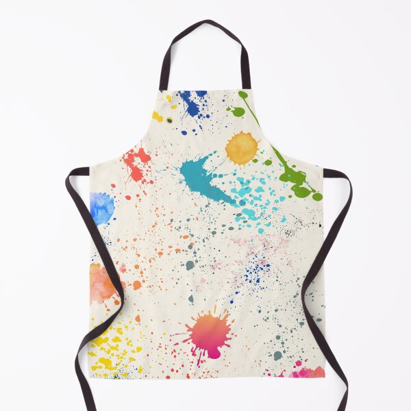 Item preview, Cream Paint Splash Design | Abstract Artistic Pattern | Modern Minimalist Women's Fashion Dress designed and sold by Softbear Atelier.