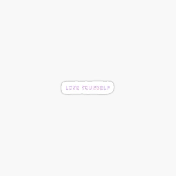 BTS te ama a ti mismo Pegatina