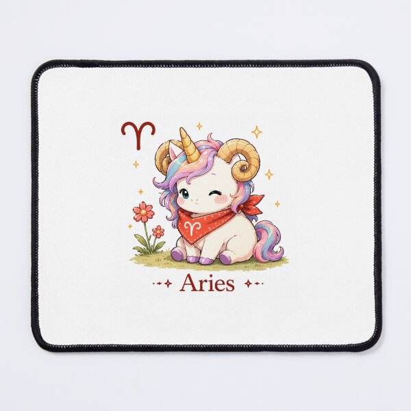 Item preview, Astro kawaii aries unicorn zodiac designed and sold by Astrokawaii.