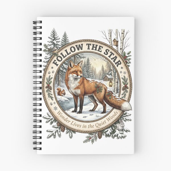 Item preview, Winter Red Fox designed and sold by Roy & Tiffany.