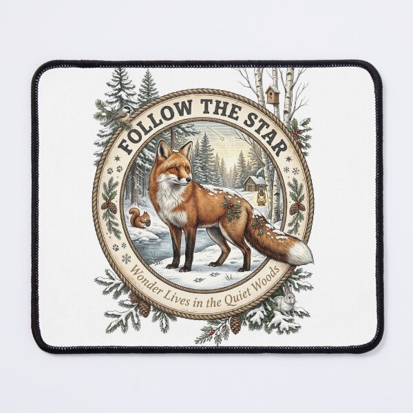 Item preview, Winter Red Fox designed and sold by Roy & Tiffany.