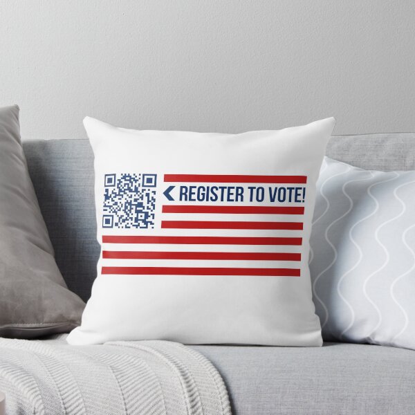 Item preview, American Flag | QR Code | Register to Vote!  designed and sold by Eseotee.