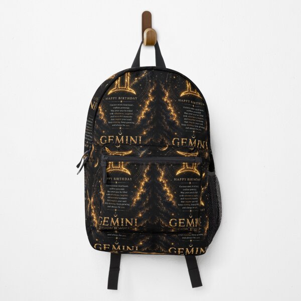 Item preview, Happy Birthday Gemini Zodiac Sign | Celestial Astrology Birthday Gift designed and sold by Genesis-Ink.
