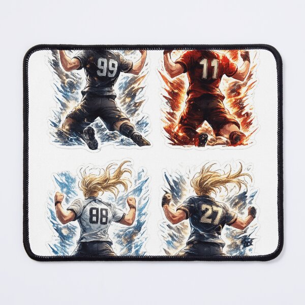 Item preview, Football Victory Celebration Sticker designed and sold by designbyuzi.