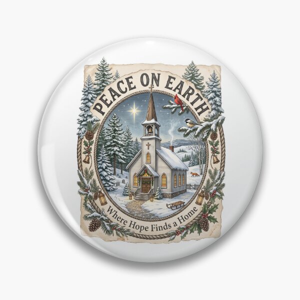 Item preview, Peaceful Christmas Church designed and sold by Roy & Tiffany.