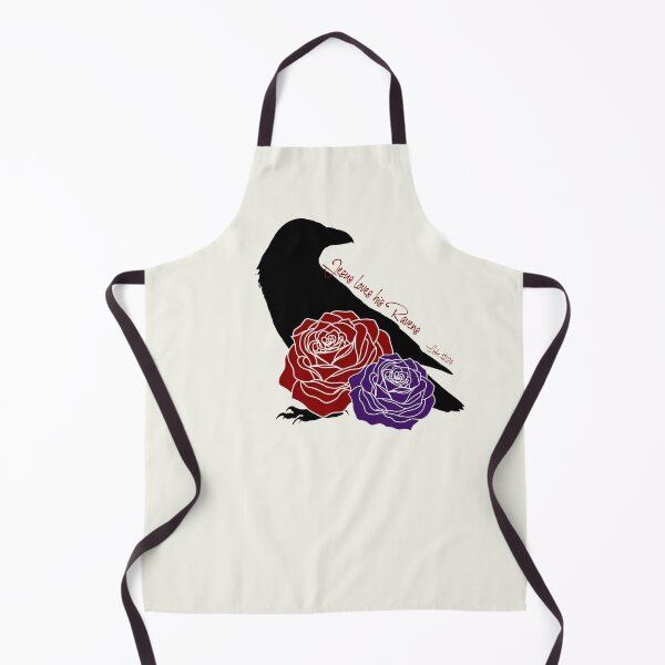 Item preview, Raven and Roses Luke 12:24 Faith Illustration designed and sold by Alondra.
