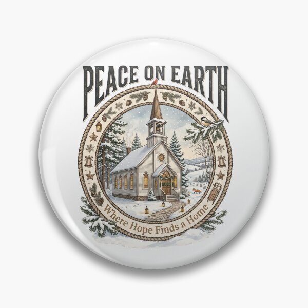 Item preview, Snowy Country Church designed and sold by Roy & Tiffany.