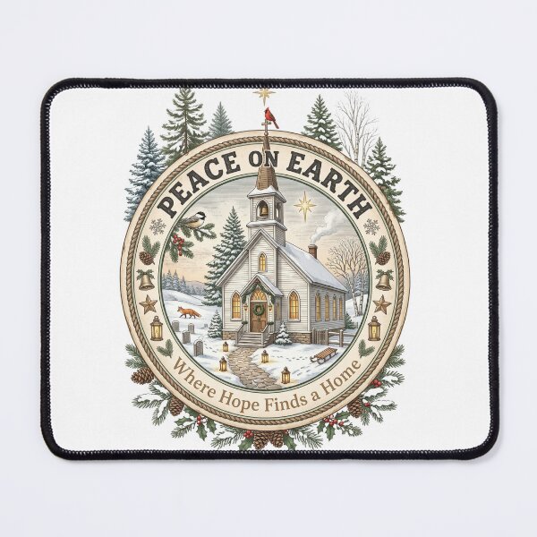 Item preview, Christmas Country Church designed and sold by Roy & Tiffany.