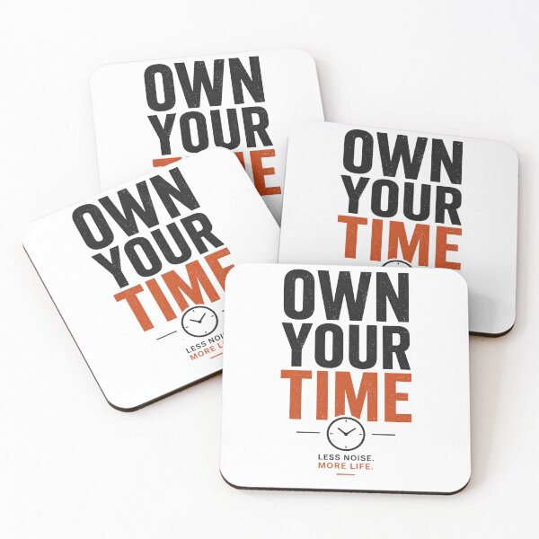 Item preview, Own Your Time – Minimalist Motivation designed and sold by WakeUpByLP.