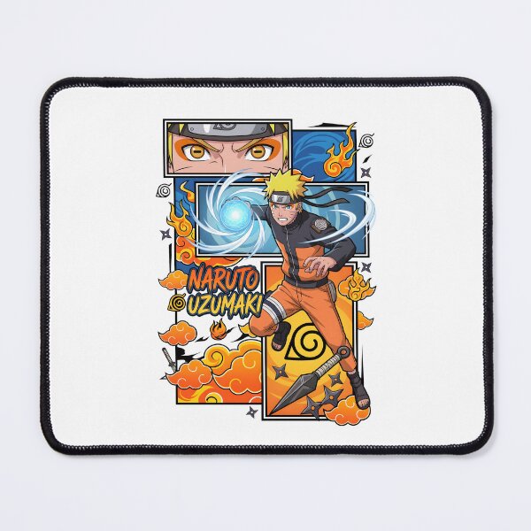 Item preview, Orange Spirit Warrior Spiral Wind Manga Panel Art designed and sold by lamiarte.